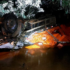 Tragédia na estrada: Caminhão cai de ponte e motorista, esposa e filha de seis anos perdem a vida